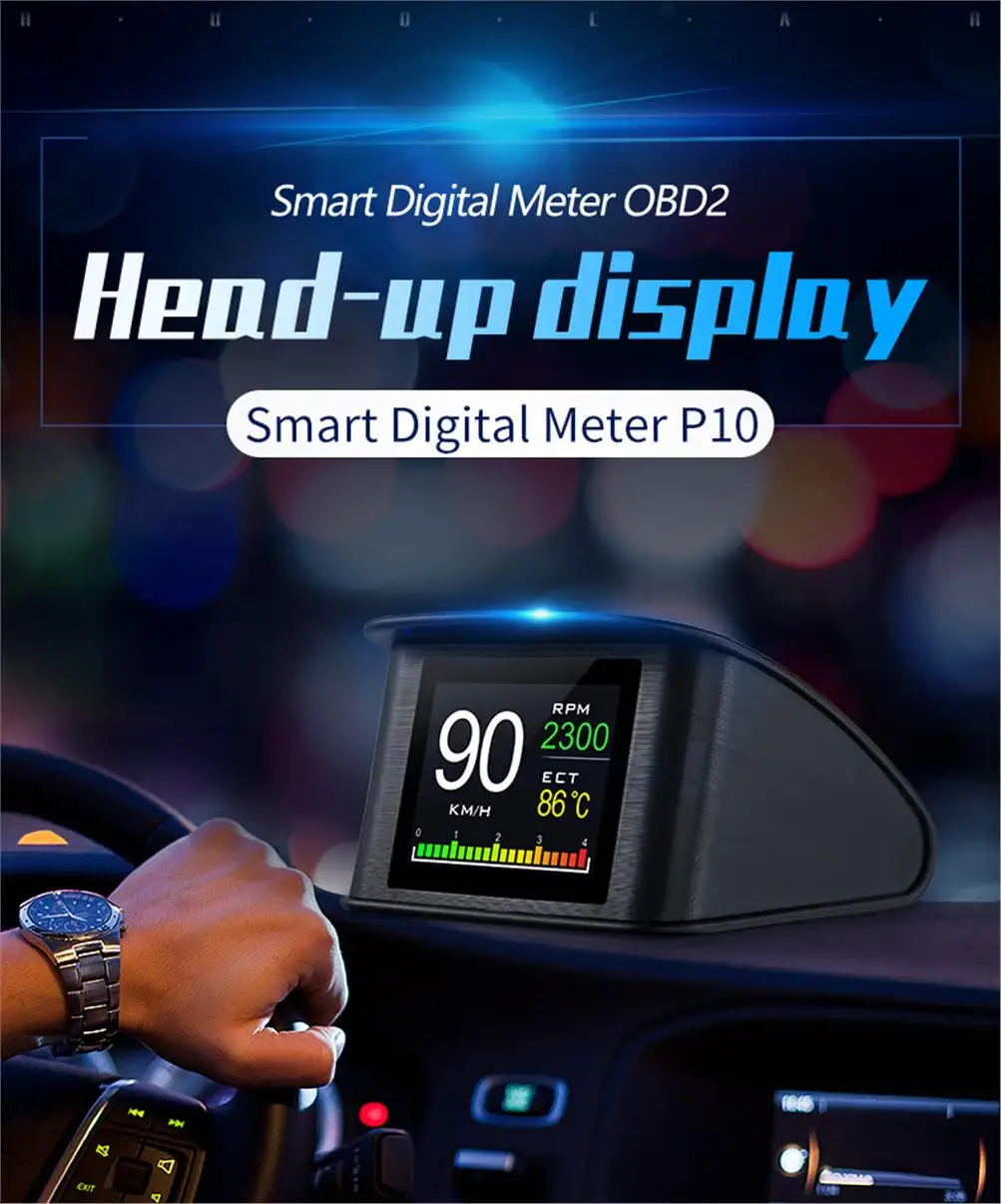 Modelos P10 y P10-Pro de pantalla OBD