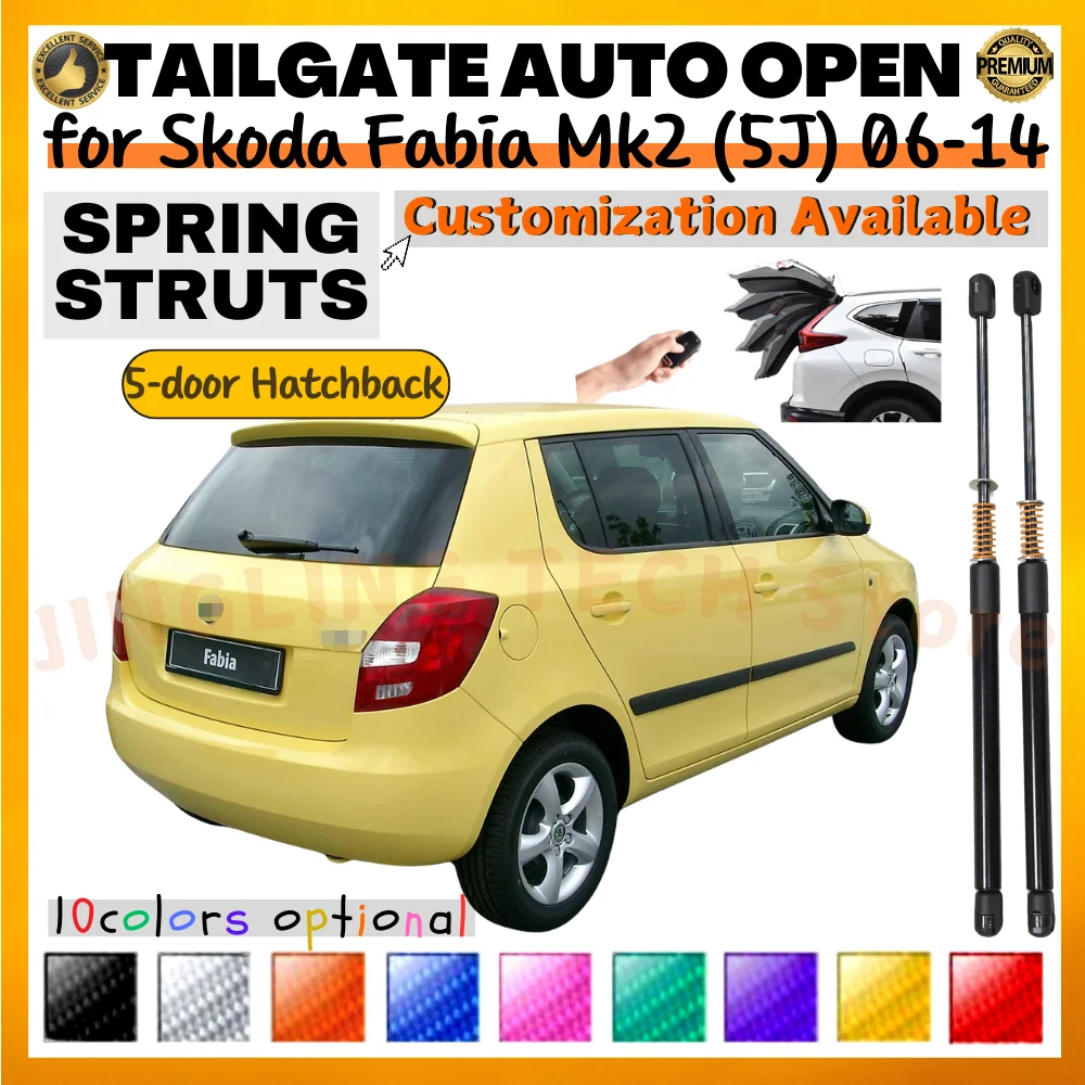 Puntales de maletero OEM Skoda Fabia Mk2 2006-2014