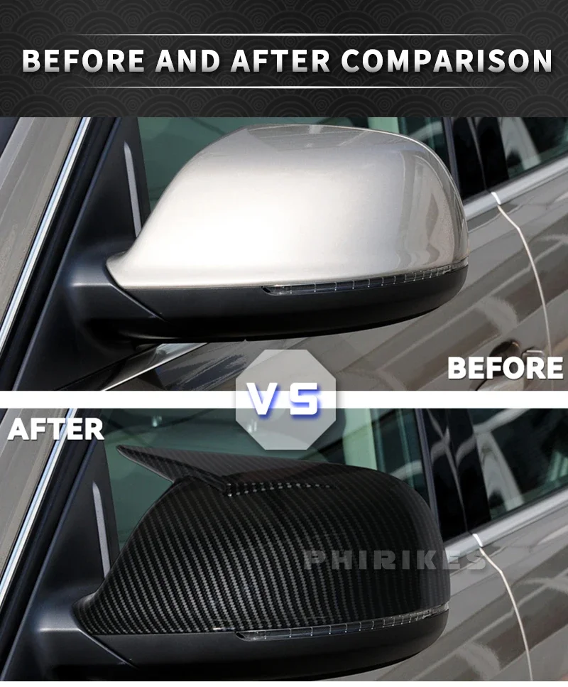 Carcasa de sustitución para retrovisor Audi Q5 o SQ5