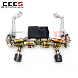 Escape cat-back valvular CEES Tuning para Porsche 718 4.0 GTS/GT4