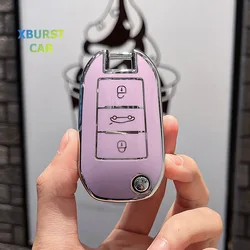 Funda plegable de TPU para llave Citroën C3/C4 y Peugeot 208/308