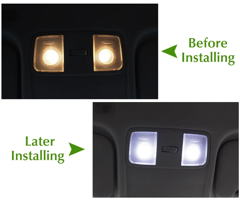 Detalle del diseño de las lámparas LED interiores