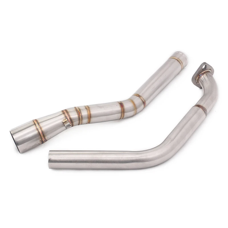 Para YAMAHA YZF-R15 YZF R15 V3 R125 MT15 MT-15 2008 - 2019 sistema de Escape de motocicleta silenciador de Escape de Moto tubo de enlace medio delantero - imagen 4