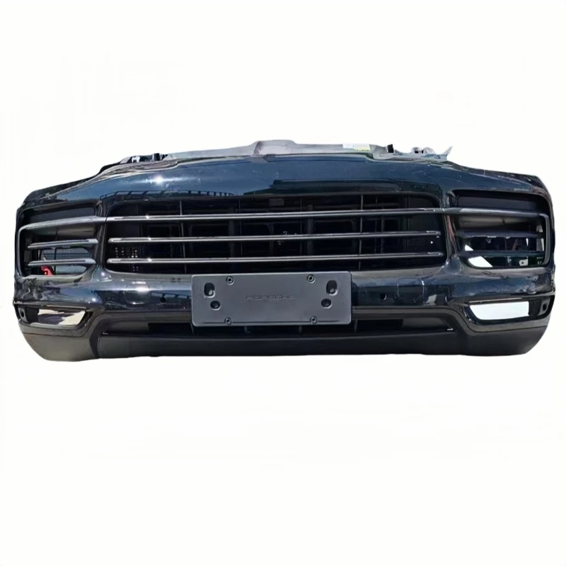 Utilizado para parachoques delantero Porsche Cayenne con ventilador enfriador de red de disipación de calor compatible con accesorio de parachoques delantero - imagen 5
