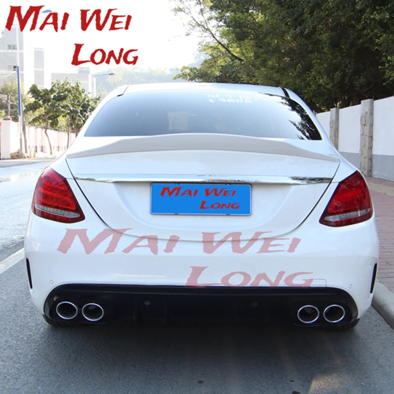 Alerón de maletero PSM STYLE fibra de carbono – Mercedes W205 C63 - imagen 5