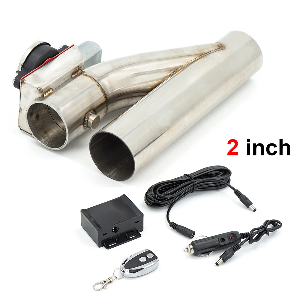 Válvula de escape en Y eléctrica 2-3 pulgadas con controlador - imagen 5