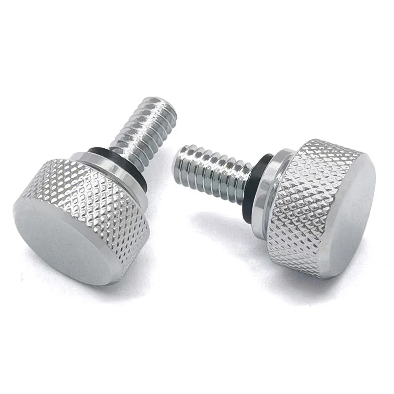 Tornillo cromado para asiento Harley Sportster, Touring y Softail