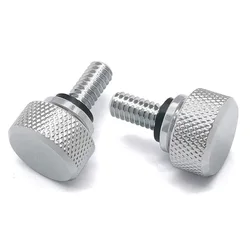 Tornillo cromado para asiento Harley Sportster, Touring y Softail