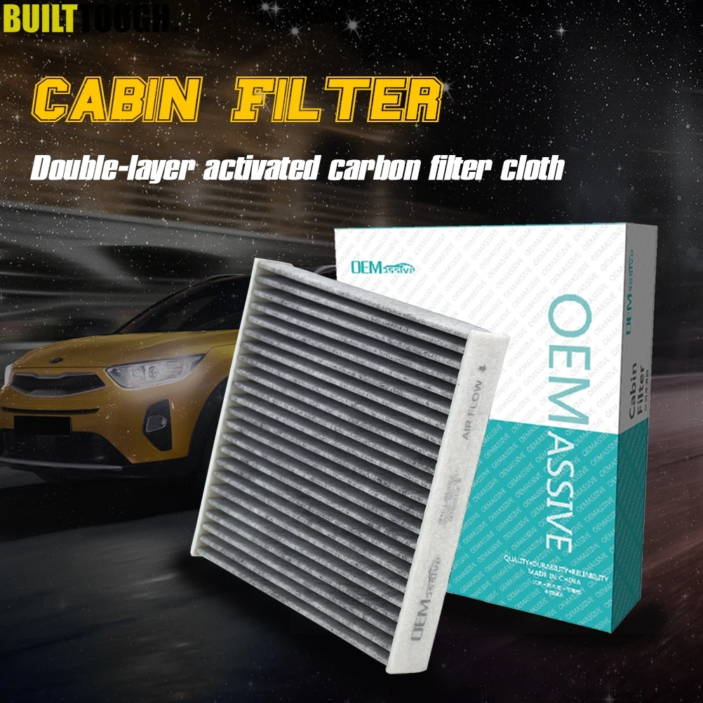 Filtro de cabina carbón activado para Honda City y HR-V (2011-2014)
