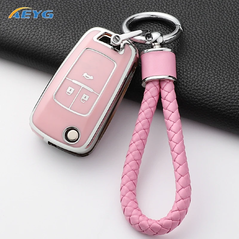 Funda llave TPU para Opel Astra Corsa Chevrolet Cruze - imagen 3
