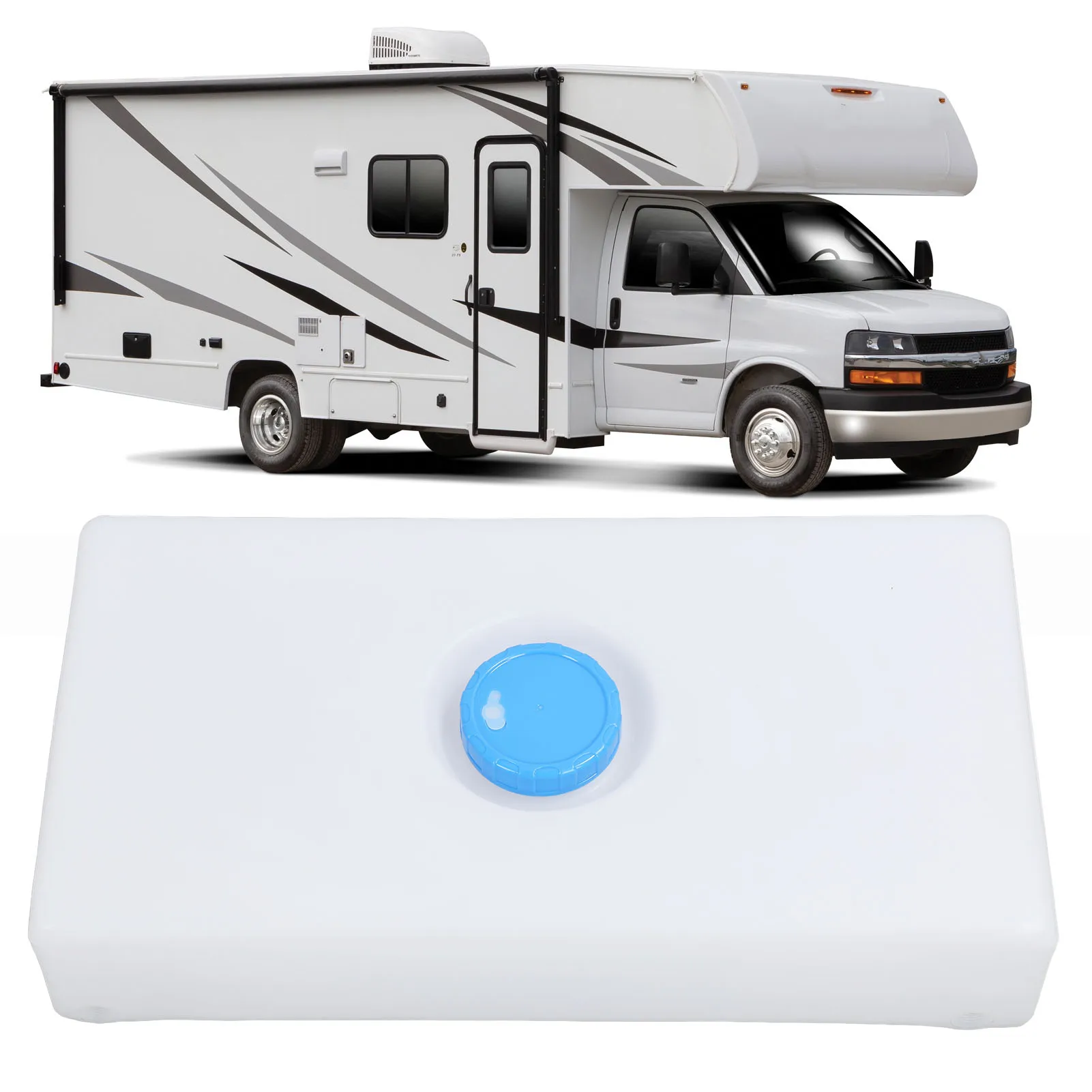 Entrada de agua de polietileno LLDPE estanca – camper, remolque y barco - imagen 3