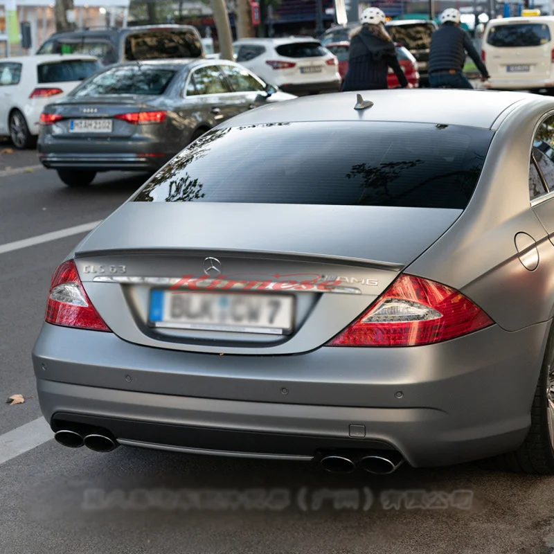 Alerón de techo de fibra de carbono para Mercedes-Benz CLS W219
