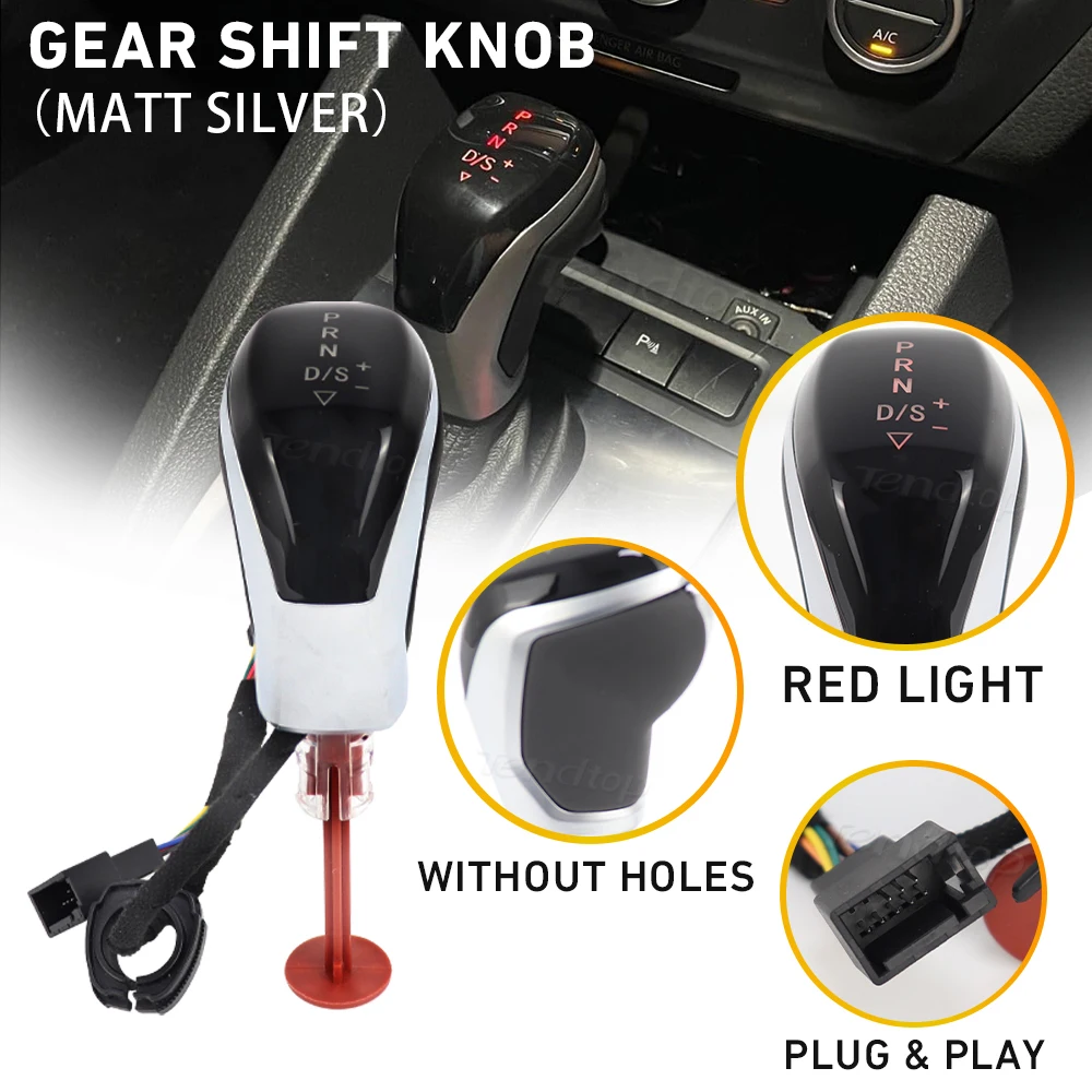 Pomo de cambio LED para VW Golf MK6 MK7, Passat B7, Tiguan, Octavia DSG - imagen 2