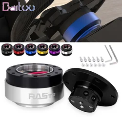 Bartoo Adaptador de liberación rápida para volante, 6 orificios