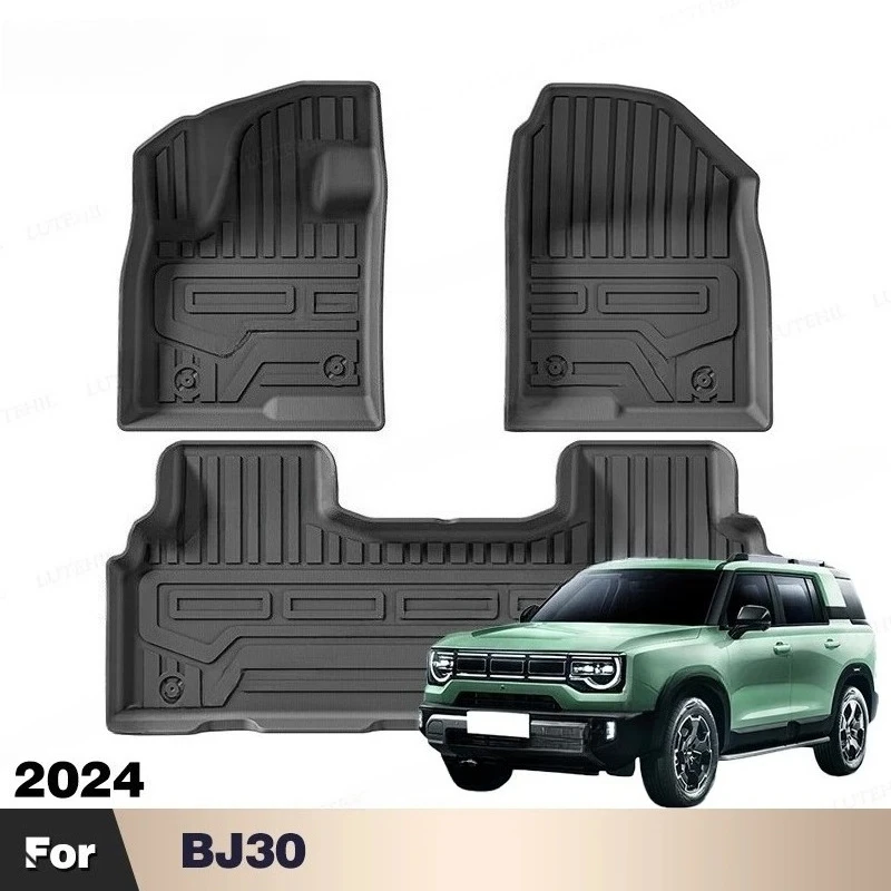 Juego completo de alfombrillas TPE impermeables para BJ30 2024