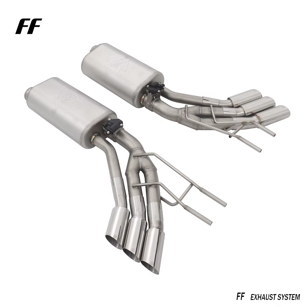 Sistemas de escape de rendimiento hechos en China Catback con válvula de escape con control remoto para Mercedes Benz G500 G550 G63 - imagen 2