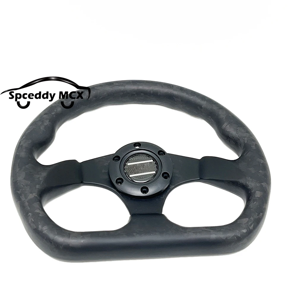 Auto Motorsport Volante de carreras fibra carbono 320mm JDM Drift - imagen 2