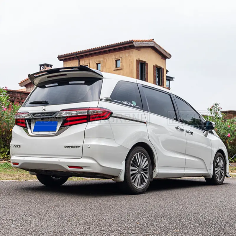 Alerón de techo para Honda ODYSSEY, 2015, 2016, 2017, 2018, 2019, ABS de alta calidad, sin pintar/brillante, Color negro/carbono - imagen 3