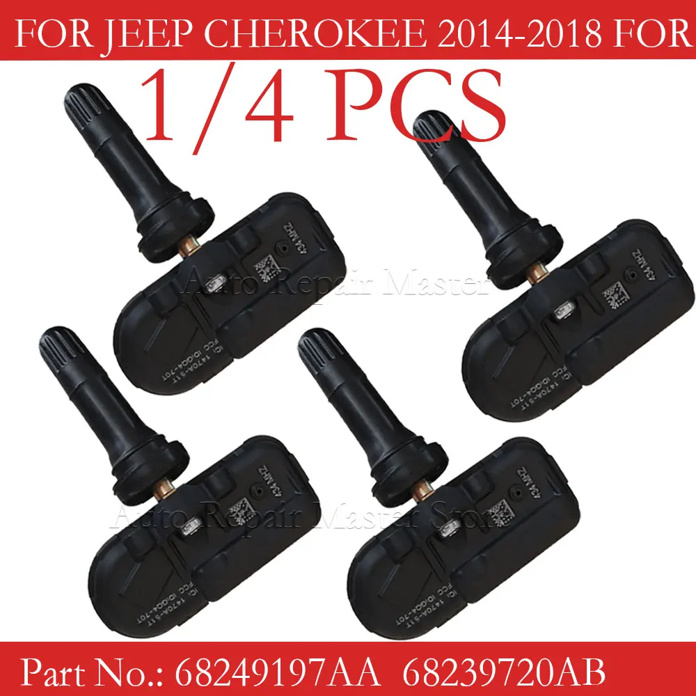 68157568 AA Sensor TPMS Dodge Ram 1500 2500 Jeep Cherokee - imagen 2