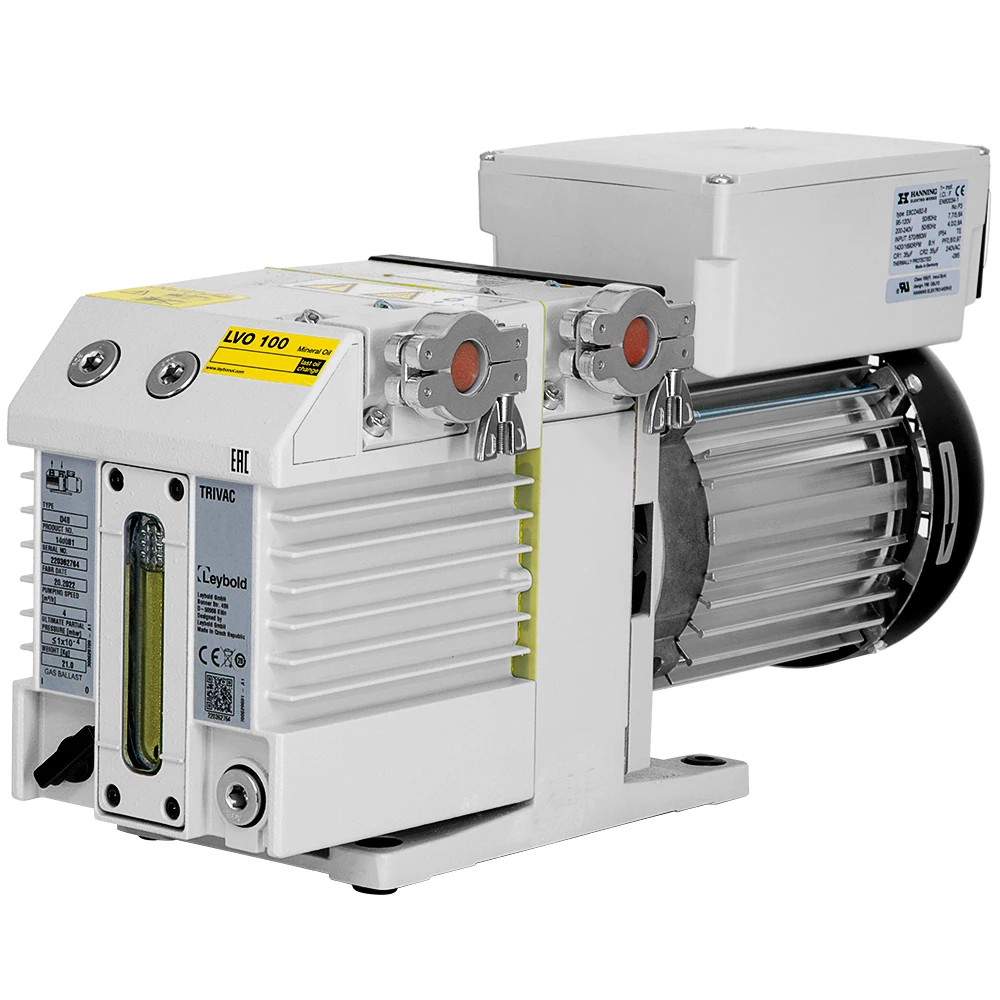 Leybold D4B Trivac Bomba vacío doble etapa paletas rotativas