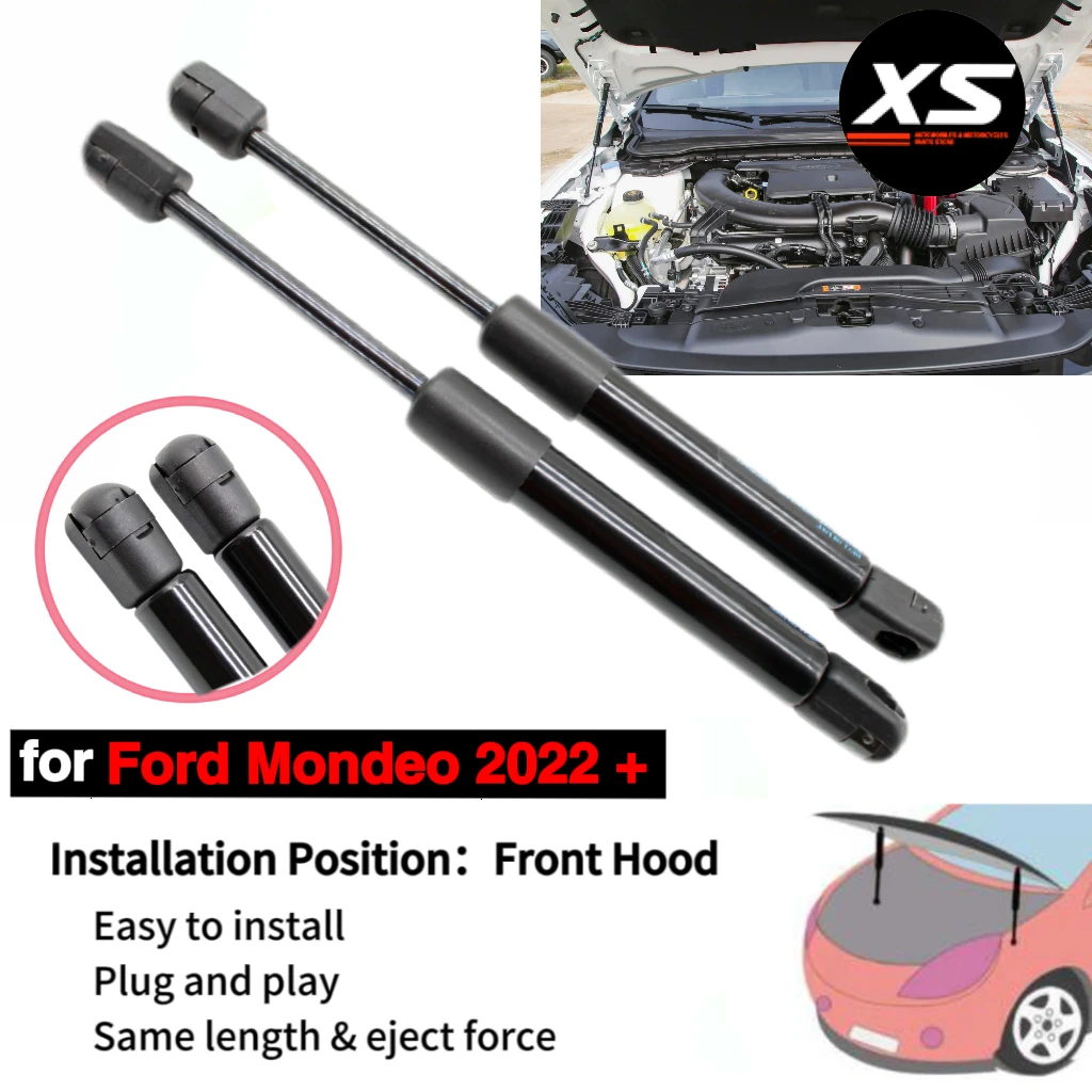 Puntales de capó de gas para Ford Mondeo 2022-2025 y Ford Taurus