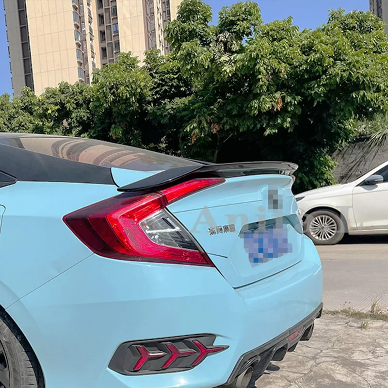 Alerón trasero ABS estilo RS – Honda Civic 10G Sedán 2016-2019 - imagen 5