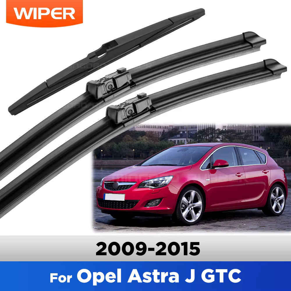 Juego de limpiaparabrisas delantero y trasero CREATROAD para Opel Astra J