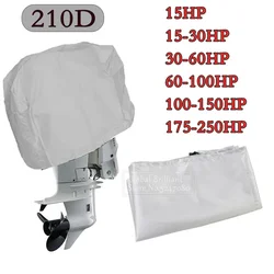 Funda impermeable para motor fueraborda 15-250 HP con protección UV
