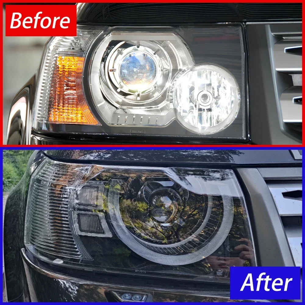 Faros delanteros LED Land Rover Freelander 2 (2007-2012) lente bifocal - imagen 3