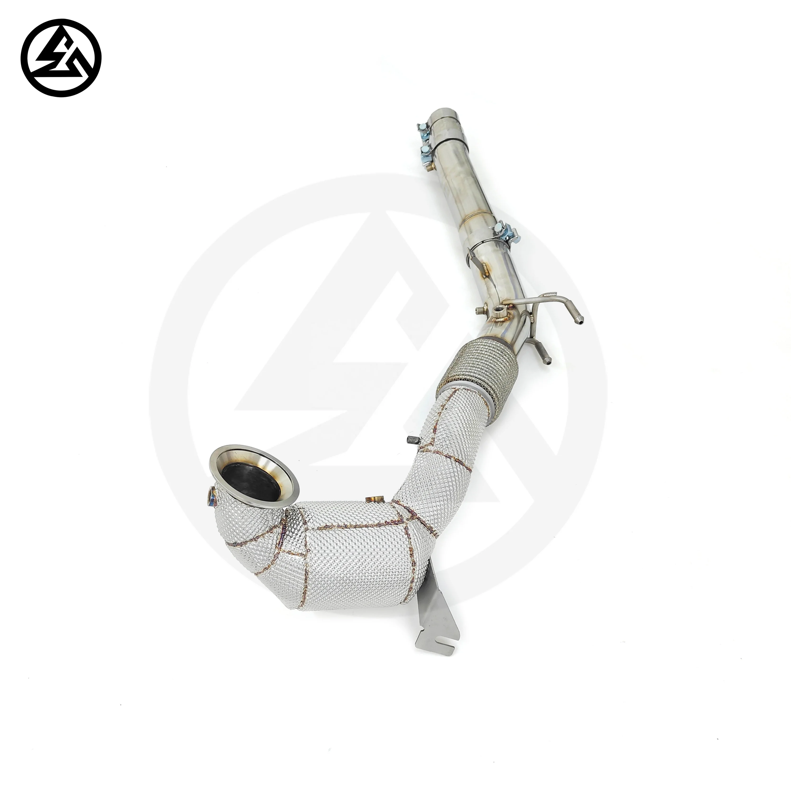 Downpipe deportivo acero inoxidable VW Golf 8 GTI 2.0T 2020-2023 - imagen 3