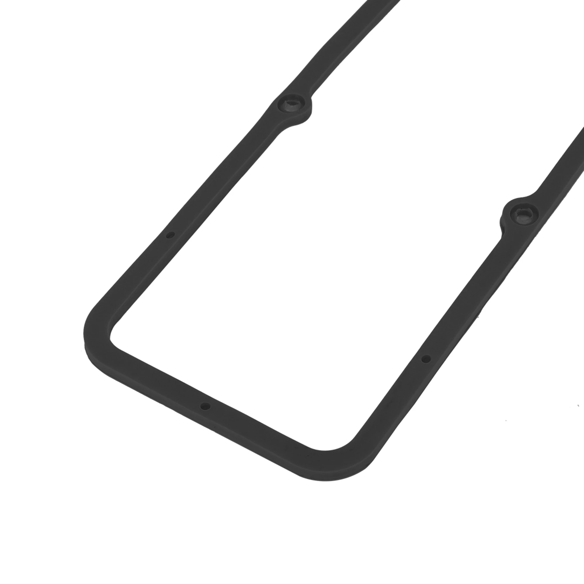 X Autohaux-cubierta de válvula negra de 2 piezas, junta de núcleo de acero de goma para Chevy SBC 283, 305, 327, 350, juego de juntas de cubierta de válvula de motor - imagen 5