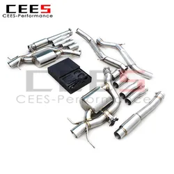 Kit escape deportivo CEES valvulado inoxidable – Mercedes S580 W223 4.0T 2020-2025