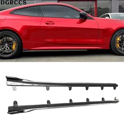 Kit falda lateral fibra carbono MP Style BMW Serie 4 G22 G23 2020-2024