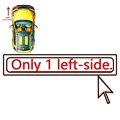 Only 1 Left Side