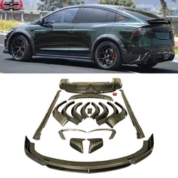Kit body kit fibra de carbono – faldones, alerón trasero y difusor universal