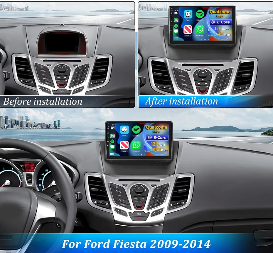 Pantalla del sistema con interfaz Android