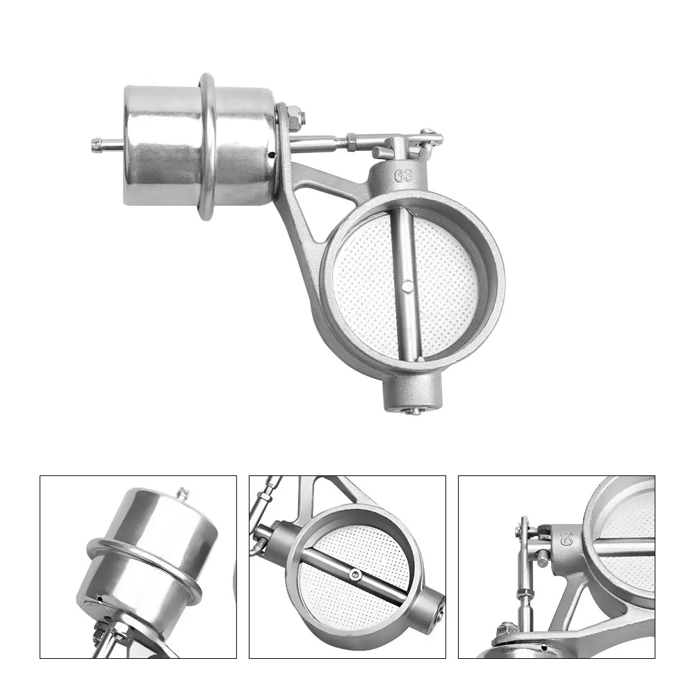 Tubo de escape Universal activado al vacío, Recorte/descarga, estilo cerrado con codo y reductor, 2 '', 2,36'', 2,5 '', 2,75'' y 3,0'' - imagen 5