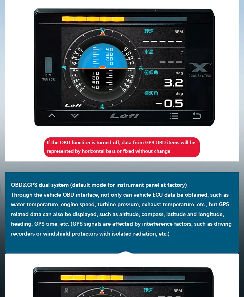 Cable de conexión OBD y soporte de instalación