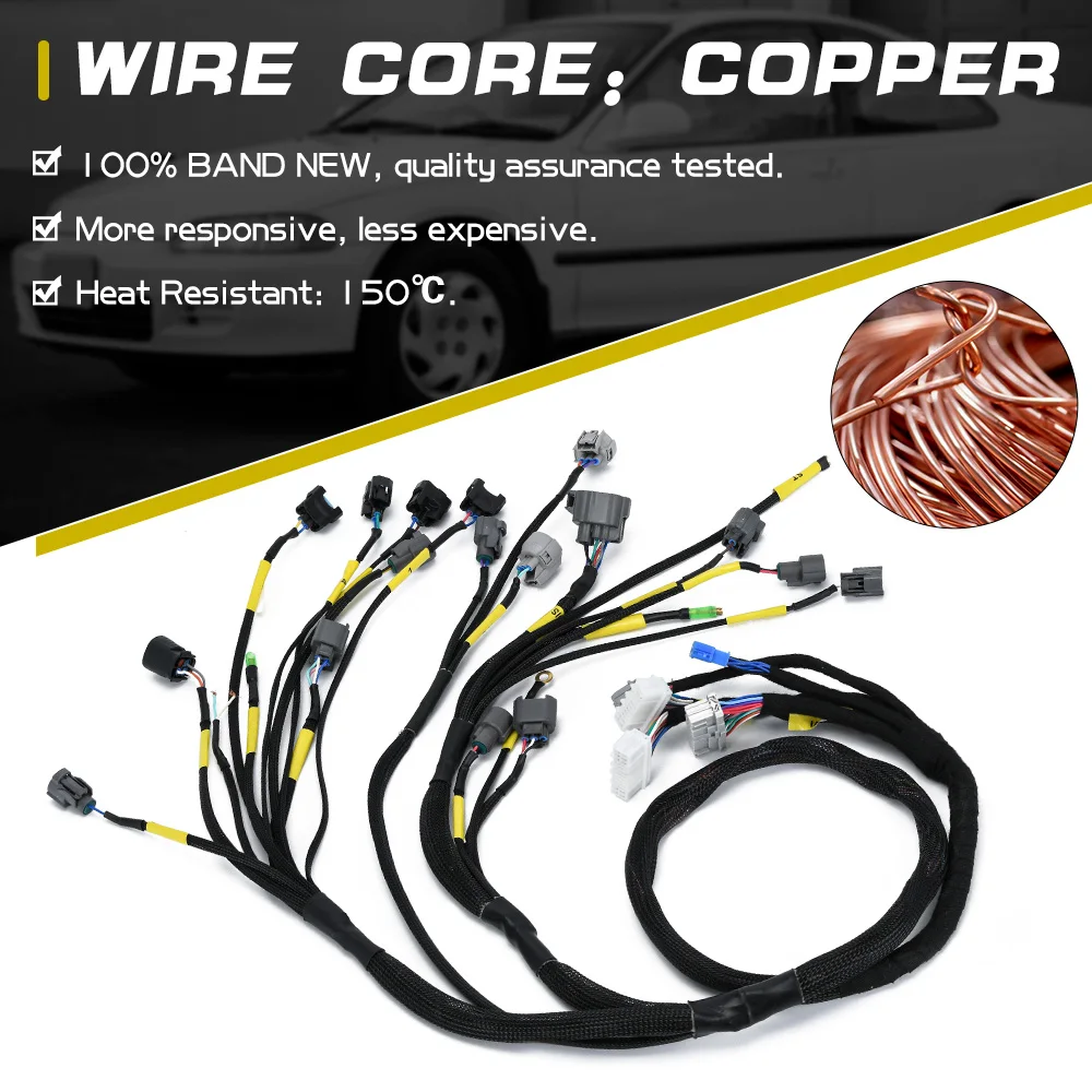 Arnés motor ocultado CNCH-OBD2-1 – Honda Civic Integra B16 B18 D16 - imagen 4
