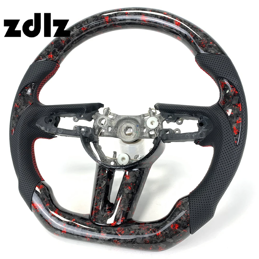 Volante de carbono forjado para Mazda 3, 6, CX-3, CX-4 y CX-5 - imagen 3