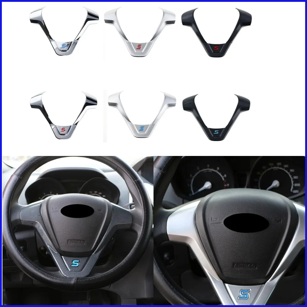Lentejuelas para volante de coche - Ford Fiesta MK7 2009-16 Ecosport 2012-16