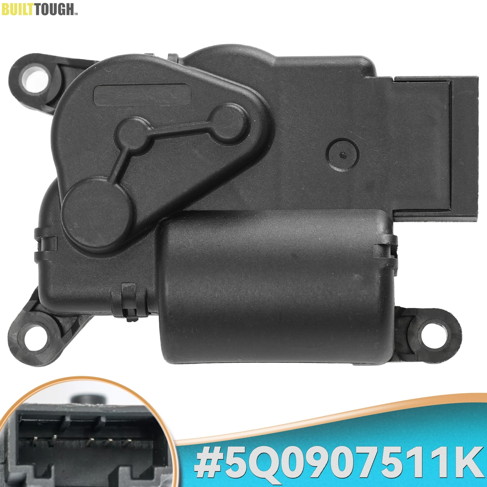 5Q0907511K Actuador puerta mezcla HVAC VW Golf, Tiguan y Seat Ateca