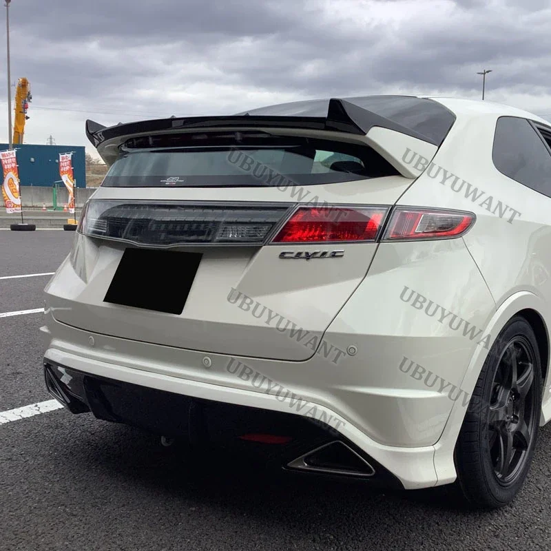 Alerón trasero fibra de carbono High Kick – Honda Civic FN2 Type R