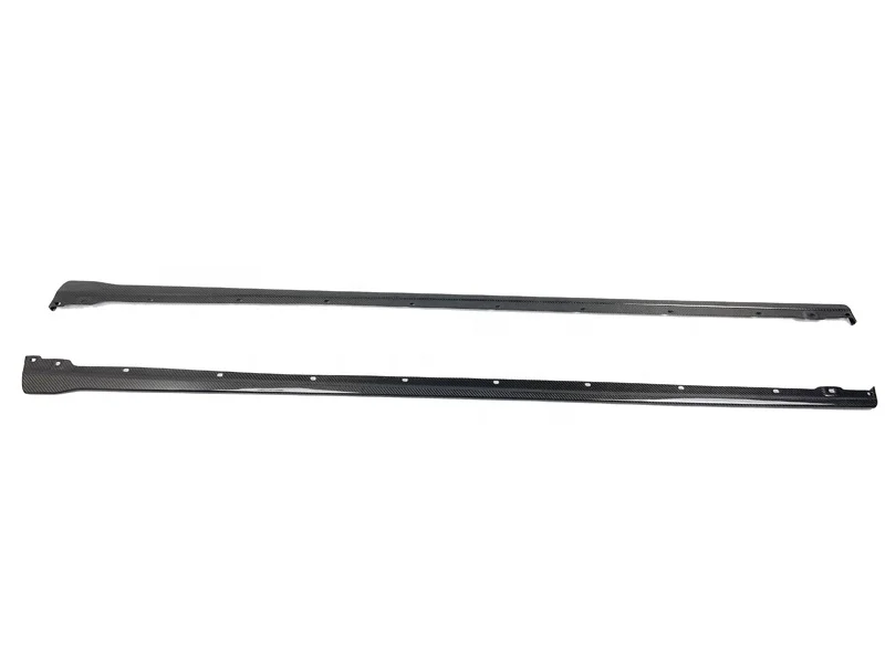 WRX S4 VA12 OEM Sti-p estilo faldones laterales de fibra de carbono Panel basculante de extensión para Subaru 2022 - imagen 2