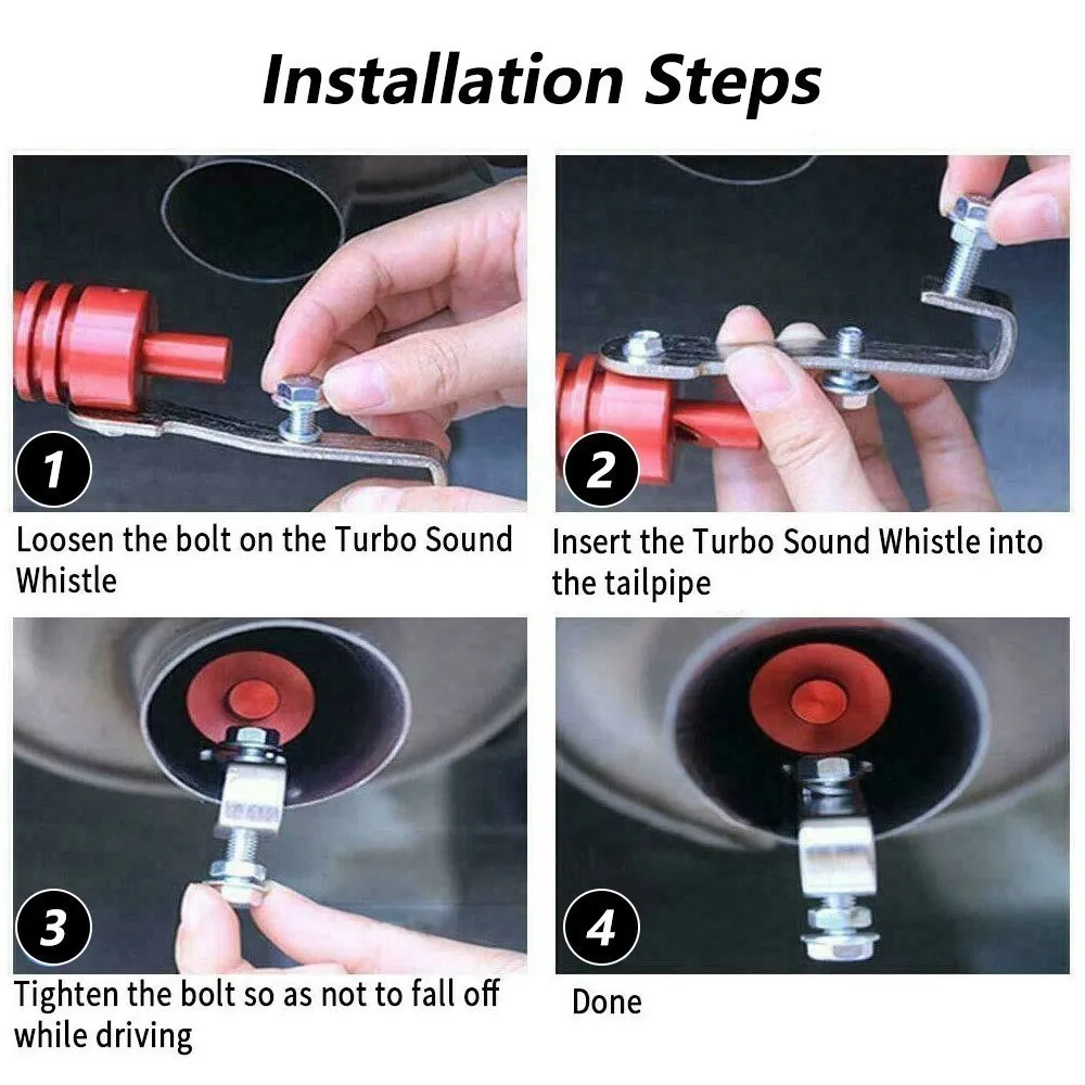 Whistler XL Silbato turbo universal para coche - imagen 5