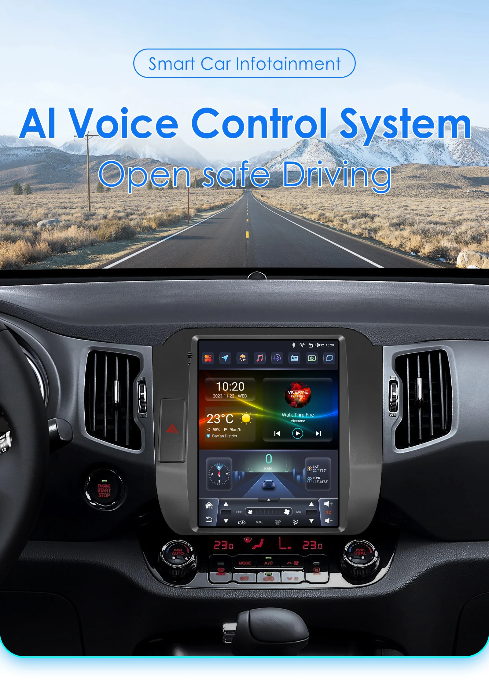 Radio Android KIA Sportage