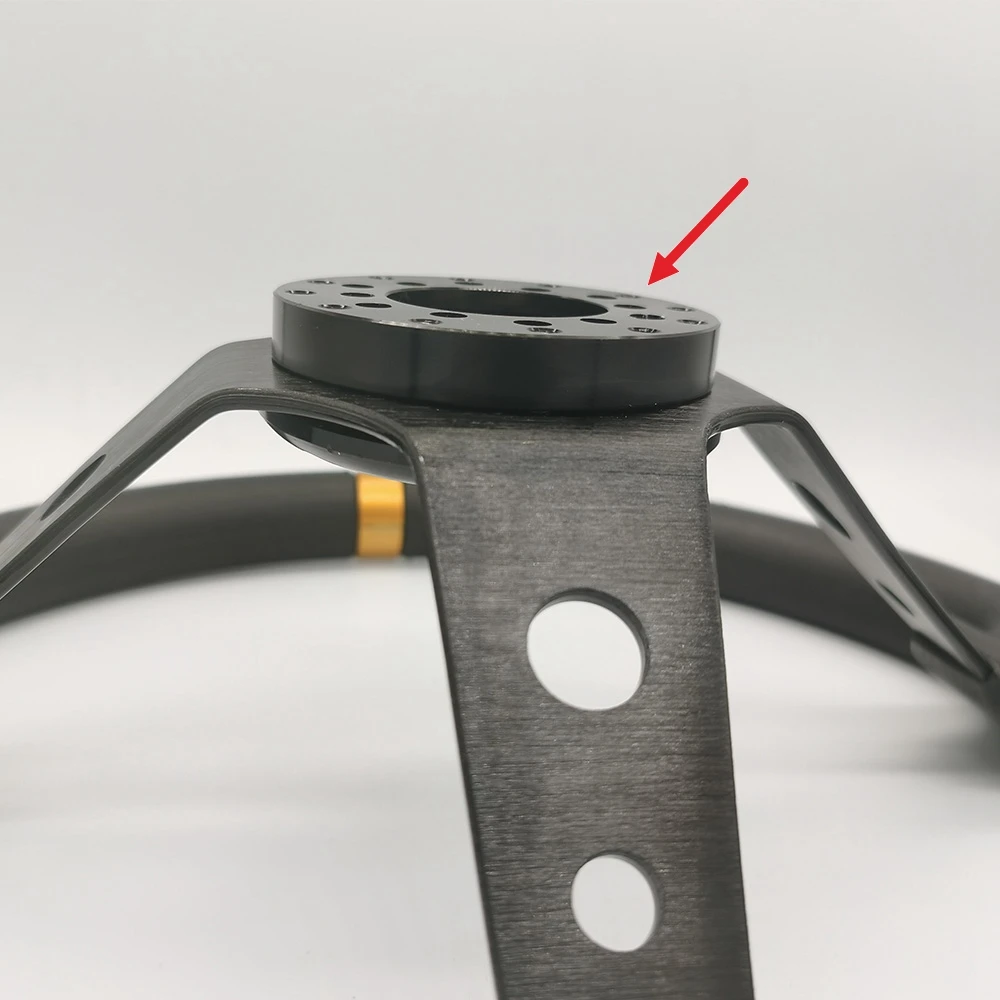 Adaptador de volante 70 mm para Logitech G25/G27 de aluminio - imagen 4