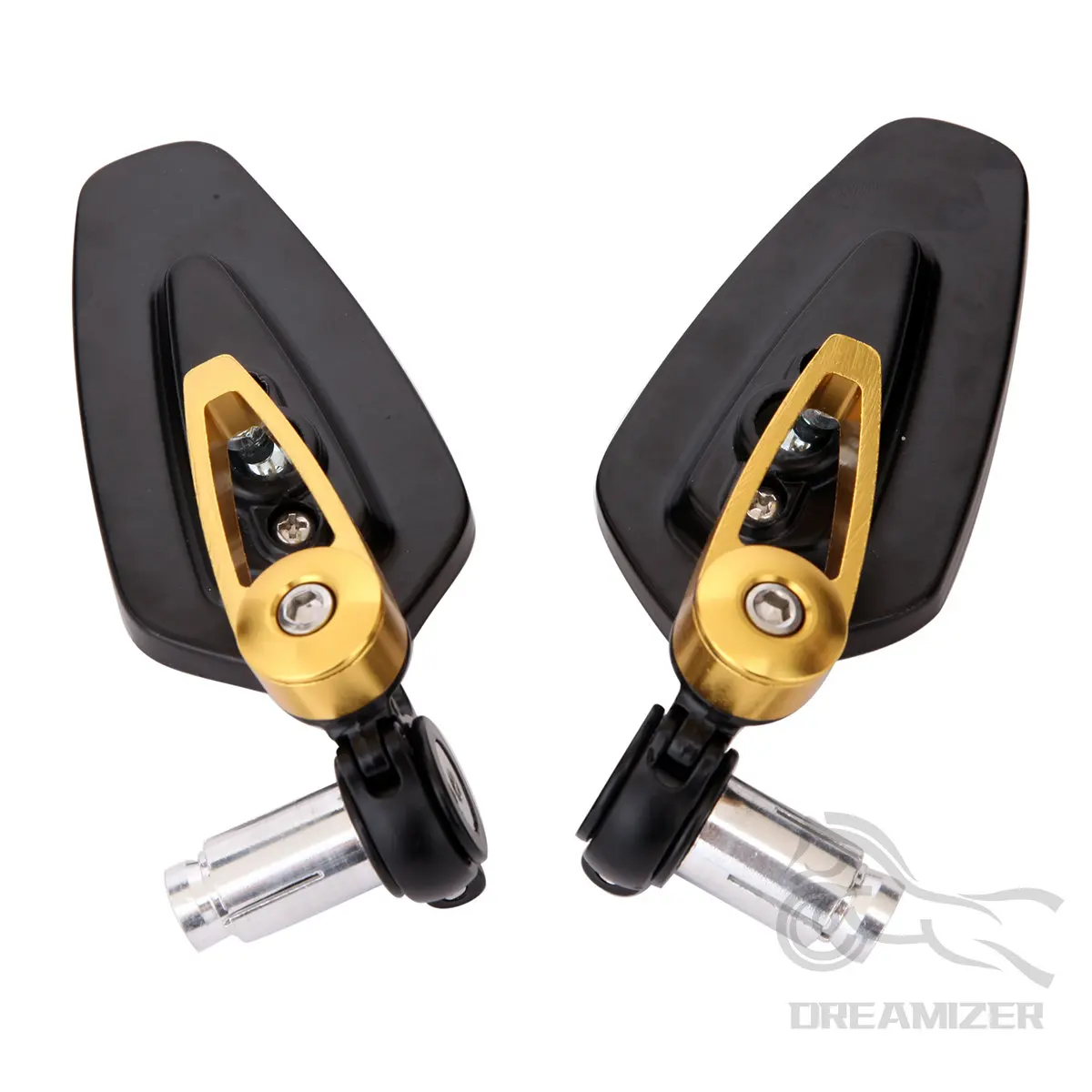 Espejos retrovisores moto 22mm 7/8" Café Racer - imagen 4