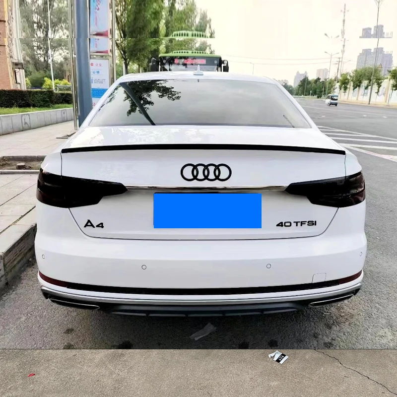 Alerón trasero estilo S para Audi A4/S4 B9-B9.5 Sedán 2017-2024 - imagen 2