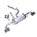 Four exhaust pipes
